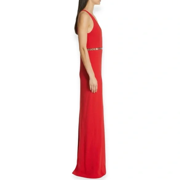 Alexander Wang Racerback Column Dress w/ Grommet Trim, NWT